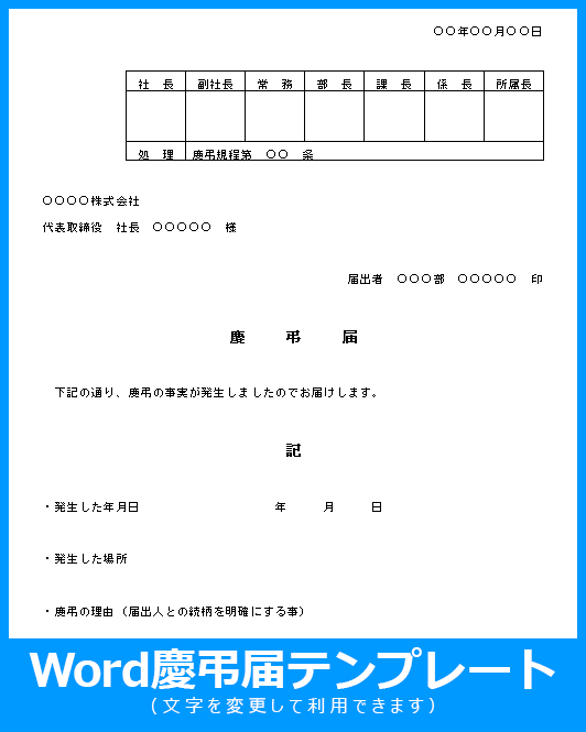 慶弔見舞金規程 申請書の書き方 書式の例文 書き方コラム 書き方コラム Bizocean ビズオーシャン ジャーナル