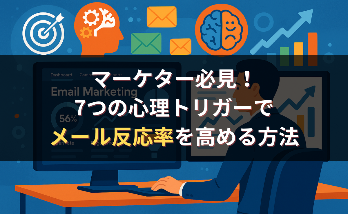マーケター必見：7つの心理トリガーでメール反応率を高める方法