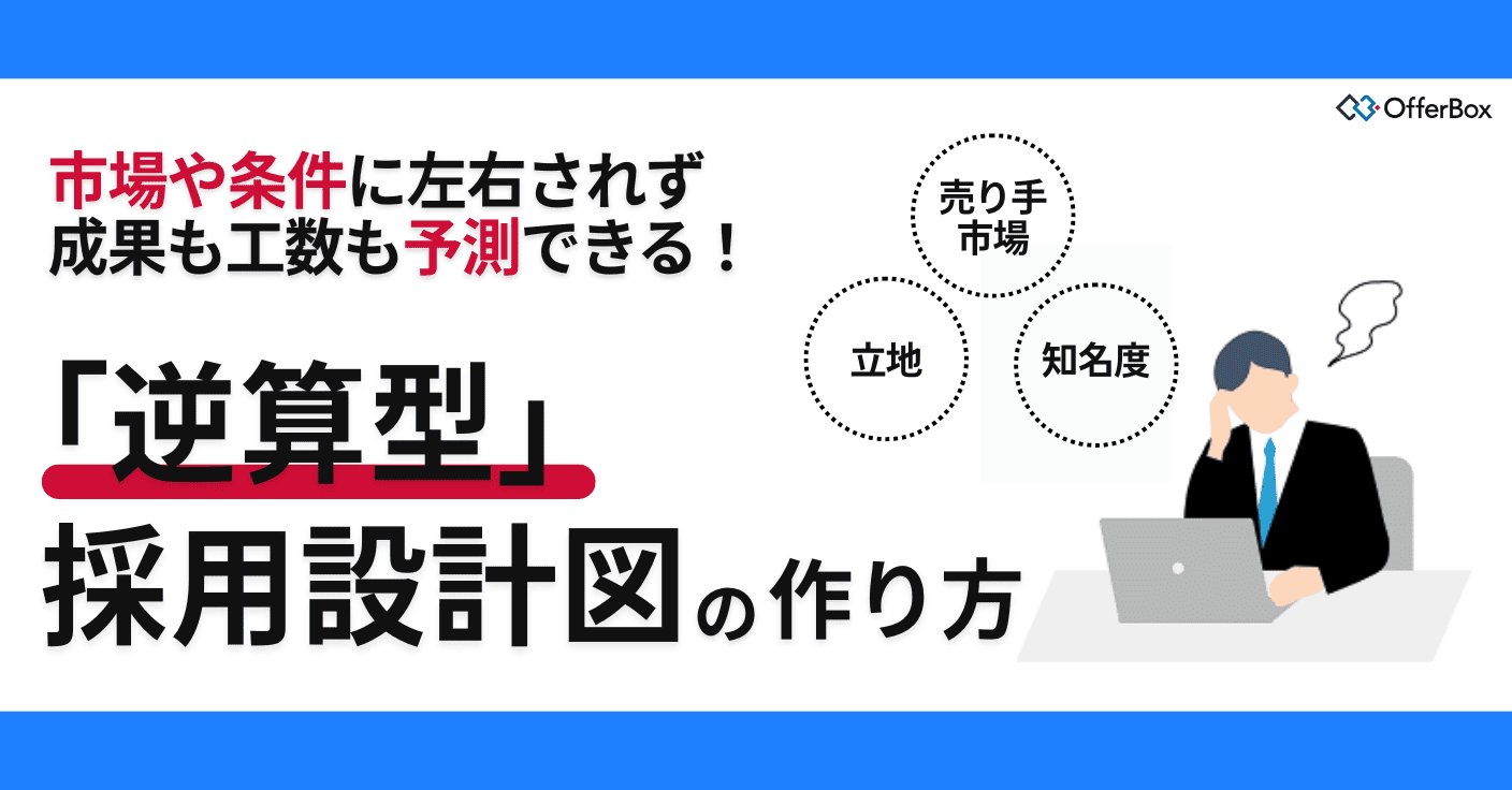 「逆算型」採用設計図の作り方【OfferBox】